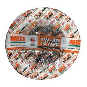 Cable TW-80 14 AWG Blanco