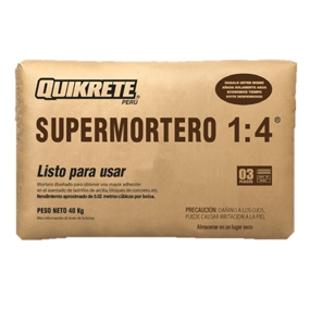 Supermortero 1:4